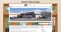 Desktop Screenshot of bennettsglasslogan.com